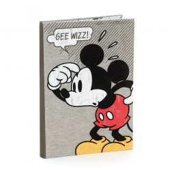 Exactamente Descuento Cuaderno A5 con textura cómic Mickey Mouse-20