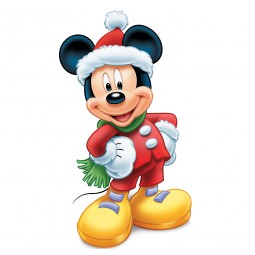 Estilo Tendy Personaje troquelado navideño Mickey Mouse-20