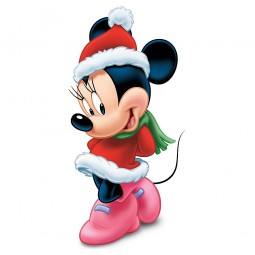 En venta Personaje troquelado navideño Minnie-20