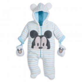 Precio bajo Pijama acolchado tipo mono de Mickey Mouse para bebé