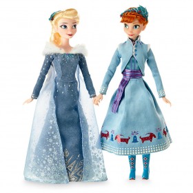 Producto prémium Set muñecas Anna y Elsa. Frozen. Una aventura de Olaf