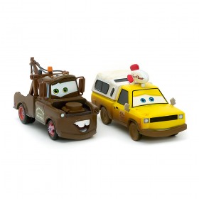 Venta de liquidacion Vehículos a escala de Mate y Todd, la camioneta de Pizza Planet, Disney Pixar Cars 3