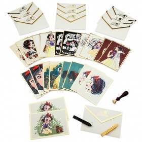 Miles variedades, estilo completo Juego de escritura de cartas Art of Snow White