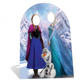 Modelo 2018 Personajes troquelados sin caras Frozen
