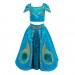 Ventas calientes Disfraz infantil exclusivo princesa Yasmín