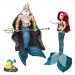 Ventas en línea Muñecos de Ariel y el Rey Tritón de la colección Disney Designer - 1