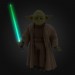 2018 Nuevo Figura interactiva con voz Yoda, Star Wars - 2