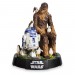 Los últimos estilos de Figurita de Chewbacca, R2-D2 y Porgs Edición Limitada - 0